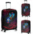 Guam Luggage Covers - KingFisher Bird With Map - Polynesian Pride