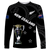 (Custom Personalised) New Zealand Champions Rugby 2022 Long Sleeve Shirt - LT12 Unisex Black - Polynesian Pride