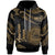 American Samoa Hoodie Polynesian Tattoo Gold Version Unisex Gold - Polynesian Pride