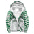 Hawaii Sherpa Hoodie - Kanaka Konawaena High School Sherpa Hoodie Demodern Style AH White - Polynesian Pride