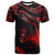 Papua New Guinea Polynesian T Shirt Poly Tattoo Red Version Unisex Red - Polynesian Pride