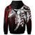 Tonga Zip Hoodie Vertical Stripes Style - Polynesian Pride