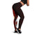 Tahiti Polynesian Legging - Coat Of Arm With Hibiscus - Polynesian Pride