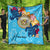 Hawaii Premium Quilt - Tropical Style Blue - Polynesian Pride