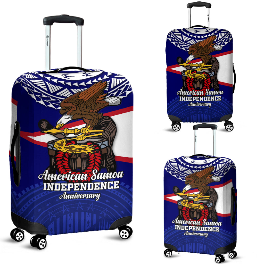 American Samoa Independence Anniversary Pride Luggage Covers - LT12 Blue - Polynesian Pride