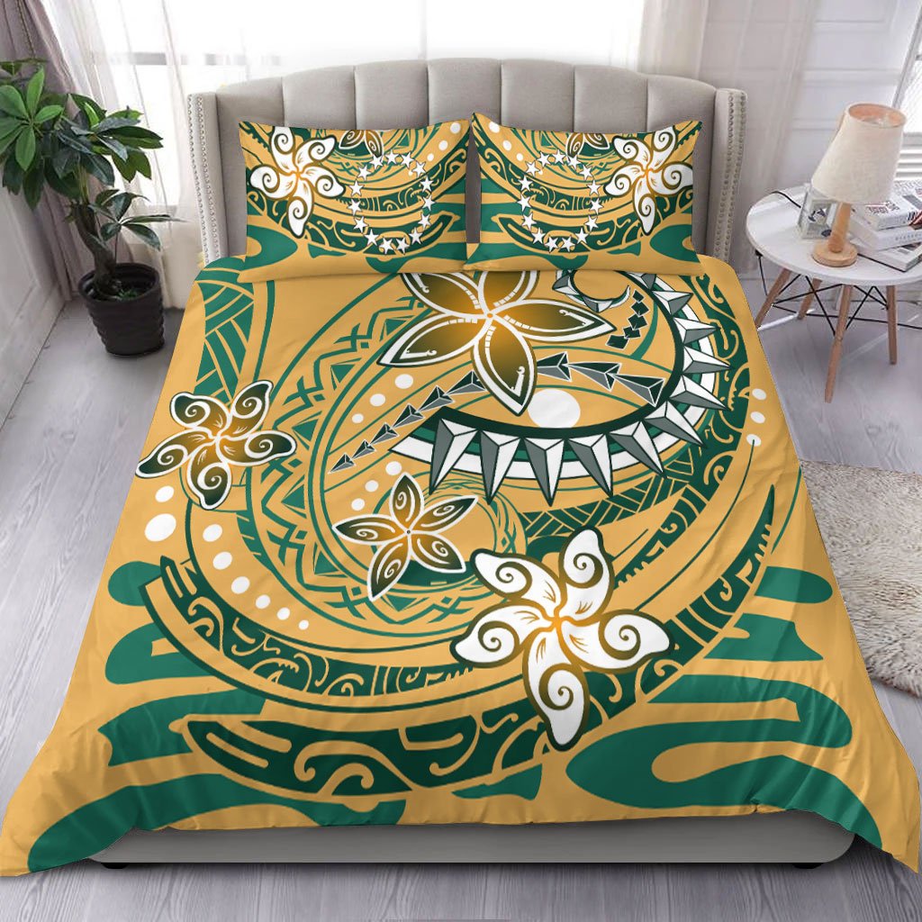 Cook Islands Bedding Set - Spring style Yellow - Polynesian Pride