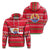 Tahiti Christmas Hoodie Ugly Christmas LT12 Unisex Red - Polynesian Pride