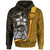 Federated States of Micronesia Hoodie Gold Turtle with Hook Unisex GOLD - Polynesian Pride