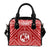 Tonga Shoulder Handbag - Tonga Seal With Polynesian Tattoo Style (Red) One Size Red - Polynesian Pride