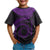 Cook Islands Polynesian T Shirt Cook Islands Waves (Purple) - Polynesian Pride