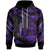 Guam Hoodie Polynesian Tattoo Purple Version Unisex Purple - Polynesian Pride