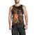 Vanuatu Polynesian Men's Tank Top - Legend of Vanuatu (Red) - Polynesian Pride