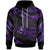 Fiji Hoodie Polynesian Tattoo Purple Version Unisex Purple - Polynesian Pride