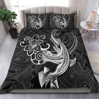 Polynesian Shark Tattoo Hawaii Tribal Bedding Set - LT12 Black - Polynesian Pride