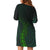 French Polynesia Neck Dress - Polynesian Green - Polynesian Pride