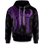 Pohnpei Hoodie Polynesian Wings (Purple) Unisex Purple - Polynesian Pride