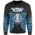 Marshall Islands Polynesian Sweater - Spirit Style Blue Unisex Blue - Polynesian Pride