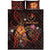 YAP Polynesian Personalised Quilt Bed Set - Legend of YAP (Red) - Polynesian Pride