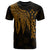 Kosrae T Shirt Polynesian Wings (Golden) Unisex Golden - Polynesian Pride