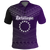 Custom Rarotonga Cook Islands Pride Polo Shirt LT12 Unisex Purple - Polynesian Pride