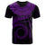 Cook Islands Polynesian T Shirt Cook Islands Waves (Purple) Unisex Purple - Polynesian Pride