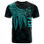 Fiji T Shirt Polynesian Wings (Turquoise) Unisex Reggae - Polynesian Pride