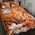 Fiji Quilt Bed Set - Fijian Spirit Orange - Polynesian Pride