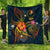 YAP Polynesian Premium Quilt - Legend of YAP (Blue) - Polynesian Pride