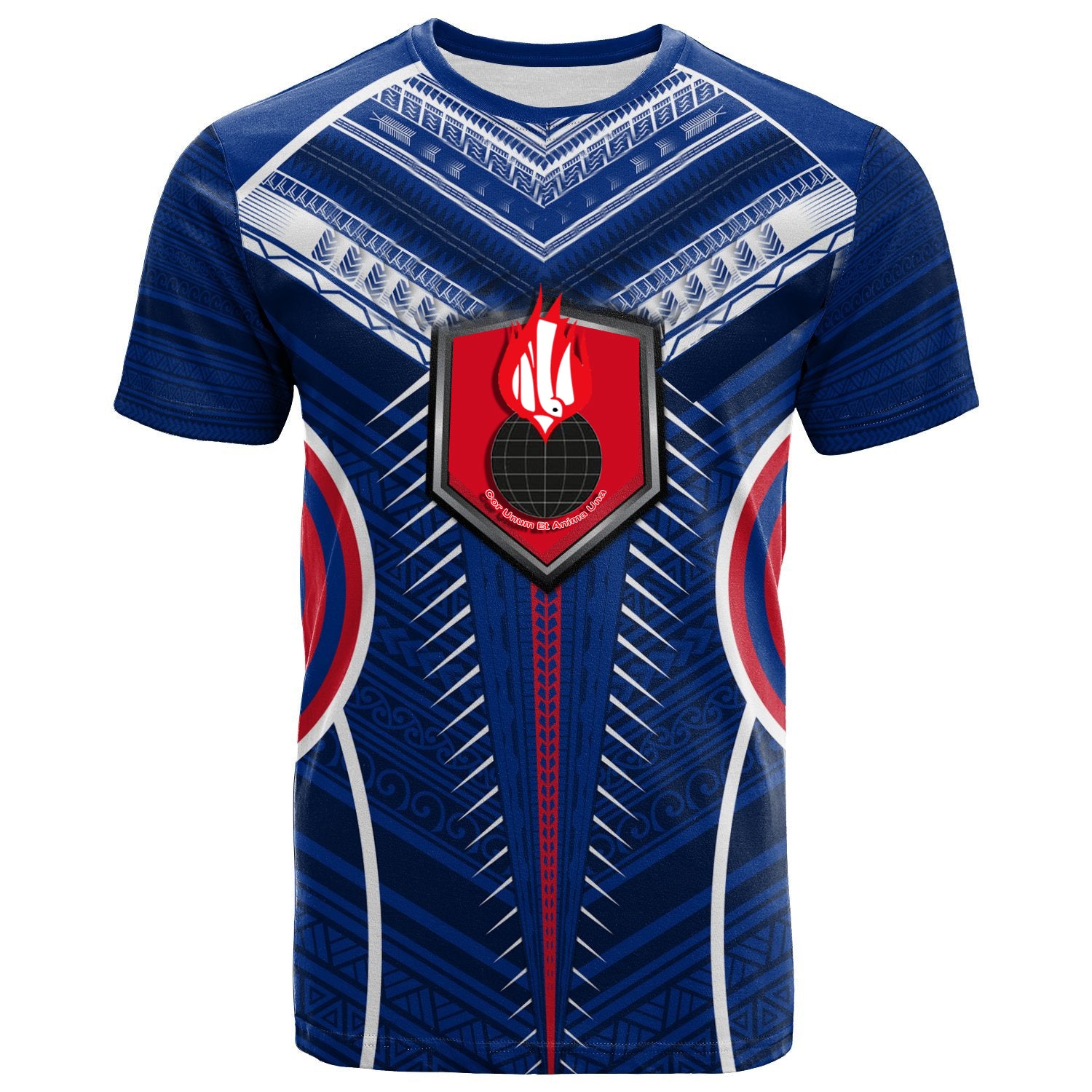 Spiritans One Heart , One Spirit T Shirt Unisex Blue - Polynesian Pride