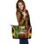 Hawaii Polynesian Leather Tote Bag - Tribal Ornamental - Polynesian Pride