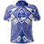 Guam Polynesian Polo Shirt Guam White Seal with Polynesian Tattoo Ver 02 Unisex White - Polynesian Pride