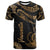 Vanuatu Polynesian T Shirt Polynesian Tattoo Gold Version Unisex Art - Polynesian Pride