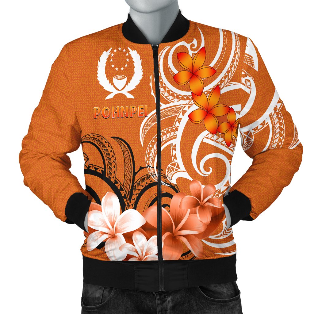 Pohpei Men's Bomber Jacket - Pohnpei Spirit - Polynesian Pride