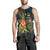 Vanuatu Polynesian Men's Tank Top - Legend of Vanuatu (Blue) - Polynesian Pride