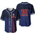 Waianae High School Pride Baseball Jersey - LT12 Blue - Polynesian Pride