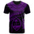 Guam Polynesian T Shirt Guam Waves (Purple) Unisex Purple - Polynesian Pride