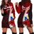 (Loay - Bohol) Philippines Polynesian Hoodie Dress Coat Of Arm With Hibiscus LT9 Red - Polynesian Pride