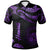 Hawaii Polo Shirt Polynesian Tattoo Purple Version Unisex Purple - Polynesian Pride