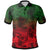 Polynesian Polo Shirt Red Hibiscus Patterns Unisex Red - Polynesian Pride