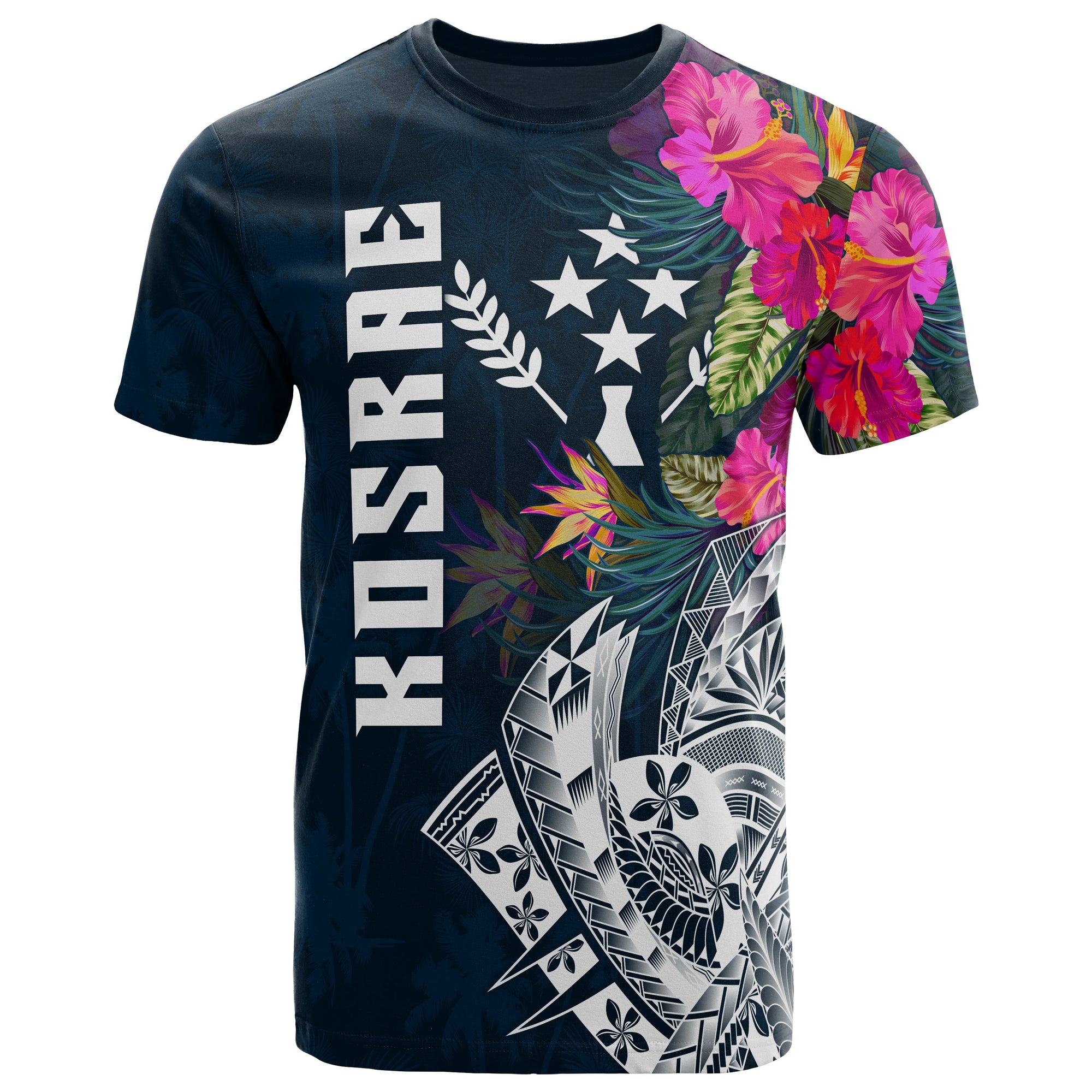 Kosrae T Shirt Kosrae Summer Vibes Unisex Blue - Polynesian Pride