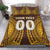 (Custom Personalised) Cook Islands Kukis Bedding Set - Tribal Pattern - LT12 Brown - Polynesian Pride