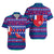 Wallis and Futuna Christmas Hawaiian Shirt - Ugly Christmas - LT12 Unisex Blue - Polynesian Pride