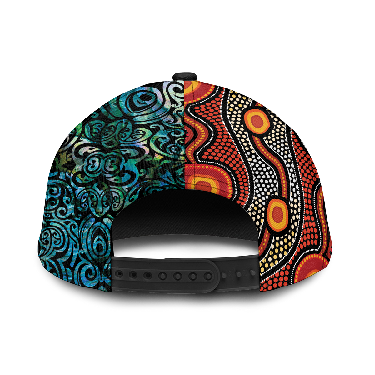 Australia Aboriginal Kangaroo Combine New Zealand Maori Kiwi Bird Cap - LT2 - Polynesian Pride