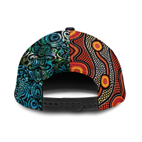 Australia Aboriginal Kangaroo Combine New Zealand Maori Kiwi Bird Cap - LT2 - Polynesian Pride