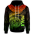 Polynesian Hawaii Hoodie Maui Polynesian Waves (Reggae) Unisex Reggae - Polynesian Pride