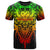 Samoa Polynesian T shirt Tattoo Pattern With Seal Unisex Reggae - Polynesian Pride