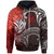 Samoa Hoodie Samoa Seal Wave Style (Red) Unisex Red - Polynesian Pride