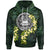 American Samoa Polynesian Hoodie Ti Leaf Lei Turtle Unisex Green - Polynesian Pride