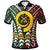 Vanuatu Polo Shirt Custom Vanuatu Independence Anniversary With Arm Polynesian Patterns Polo Shirt LT10 Green - Polynesian Pride