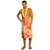 Samoa Polynesian Lavalava - Samoa Polynesian Lavalava 07 One Size Orange - Polynesian Pride